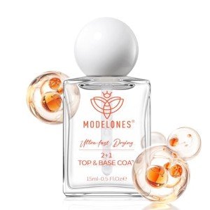 3-in-1 Nail Polish Base, Top Coat & Strengthener