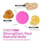 Soft Pink Nail Polish Set - 2 Pcs Under $10