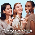 6-Color Glitter & Cat Eye Gel Nail Polish Set