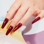 Burgundy Cat Eye Gel Nail Polish - 15ml