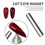 Burgundy Cat Eye Gel Nail Polish - 15ml