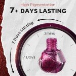 Christmas Nail Polish Set - 6 Mini Colors