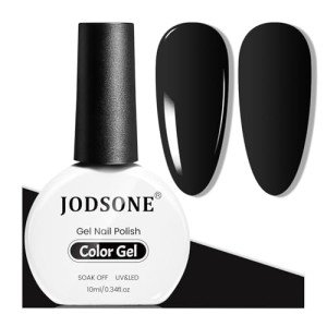 Black Gel Nail Polish - 10ml Soak Off