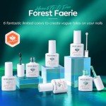 6 Color Hema-Free Cat Eye Gel Polish Set