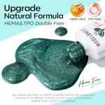 6 Color Hema-Free Cat Eye Gel Polish Set