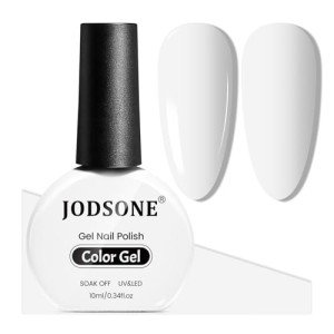 10ml White Gel Nail Polish for DIY Manicures