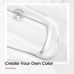 10ml White Gel Nail Polish for DIY Manicures