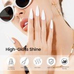 10ml White Gel Nail Polish for DIY Manicures