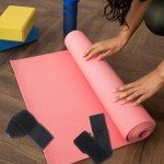Adjustable Stretch Yoga Mat Strap - 4 Pack