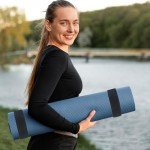 Adjustable Stretch Yoga Mat Strap - 4 Pack