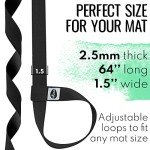 Adjustable Yoga Mat Strap - 30+ Colors Available