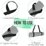 Adjustable Yoga Mat Strap - 30+ Colors Available