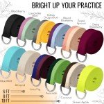 Yoga Mat Strap - Adjustable & Non-Slip - 30 Colors