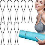 8 Yoga Mat Straps - Carry & Store Easily