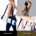 Adjustable Yoga Mat Sling for Easy Carrying
