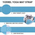 Adjustable Yoga Mat Carrier Strap - 2 Pack
