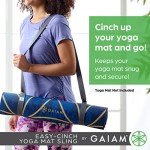 Gaiam Yoga Mat Sling and Stretching Strap