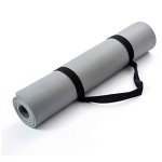 Adjustable Cotton Yoga Mat Carrying Sling (Black)