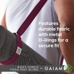 Gaiam Yoga Mat Sling and Stretching Strap