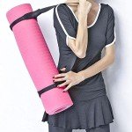 Adjustable Black Yoga Mat Strap – Multi-Purpose Sling