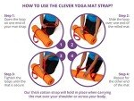 Yoga Mat Carrier Strap - Durable & Adjustable