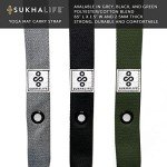 Yoga Mat Carry Strap - Durable & Comfortable (Green)