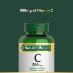 Vitamin C Supplement for Immune Support, 250 Tablets