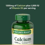Calcium Carbonate & Vitamin D Softgels - 120 Count