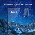 Ailun 3Pack Privacy Screen Protector for iPhone 16 Plus [6.7 inch]+3Pack Camera Lens Protector,Dynamic Island Compatible,Anti Spy Private Tempered Glass[9H Hardness][6 Pack]