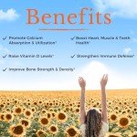 Vitamin D3 K2 Supplement - 90 Softgels Under $10