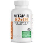 Vitamin K2 and D3 Supplement, 60 Capsules