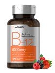Horbäach B12 Sublingual 5000mcg Tablets - 120 Count