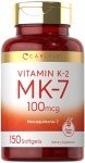 Carlyle Vitamin K2 MK7 100 mcg - 150 Softgels