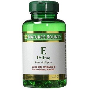 Vitamin E Softgels for Antioxidant Support, 120 Count
