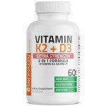 Vitamin K2 & D3 Extra Strength Supplement, 60 Capsules
