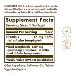 Vitamin E 67 mg Softgels - 100 Count