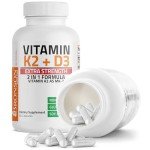 Vitamin K2 & D3 Extra Strength Supplement, 60 Capsules