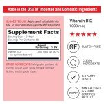 NatureWise Vitamin B12 1000 mcg Softgels - 60 Count