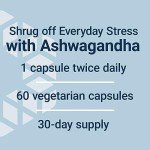 Ashwagandha Supplement for Stress Relief – 60 Capsules