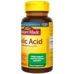 Nature Made Folic Acid 400 mcg, 250 Tablets