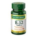 Nature’s Bounty B12 2500 mcg, Energy Support Tablets