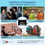 97-Piece First Aid Kit for Travel and Camping