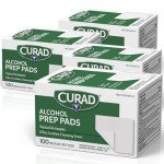 Curad Alcohol Prep Pads – 400 Count Wipes
