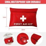 94-Piece Mini First Aid Kit for Everyday Use