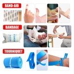 94-Piece Mini First Aid Kit for Everyday Use