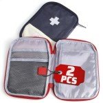 Set of 2 Travel Size Empty First Aid Bags