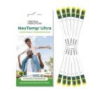 Disposable Thermometers - 12-Pack for Home & Travel