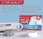 Swiss Safe Medical Microporous Tape - 6 Pack