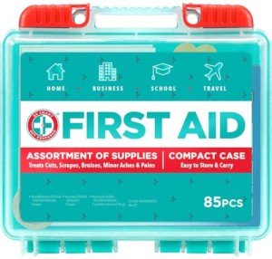 85 Piece First Aid Kit for Every Need