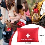 Compact 200PC Waterproof Mini First Aid Kit
